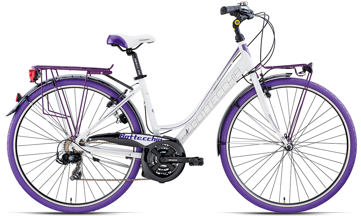 Велосипед Bottecchia TRK RONDINE 28" (2019) 2019 Бело-фиолетовый